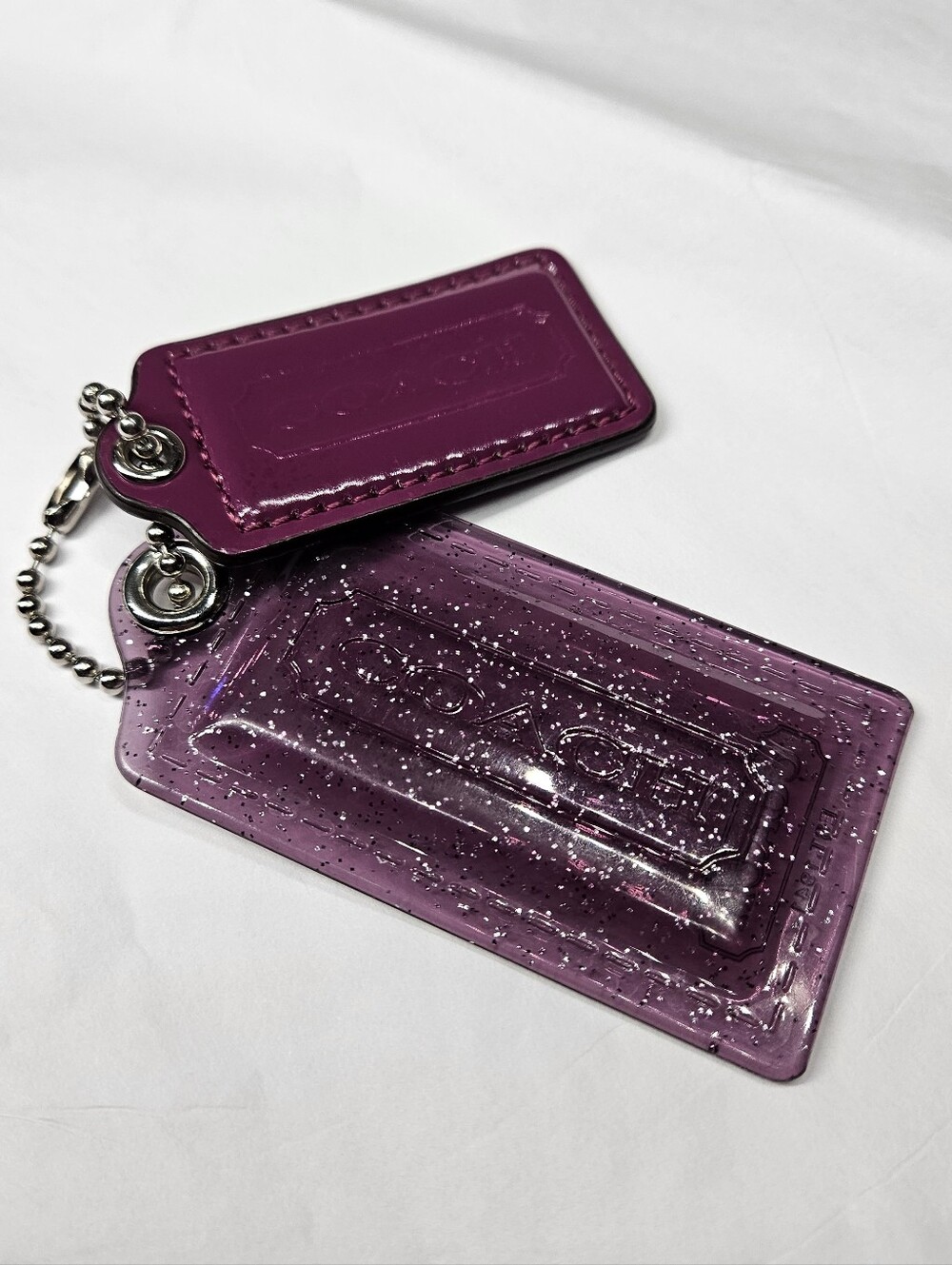 Coach Poppy Hangtags Set Of 2